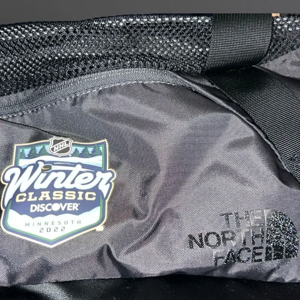 The North Face NHL Discover New Amsetdam Vodka Apex Duffel Bag Black Nylon